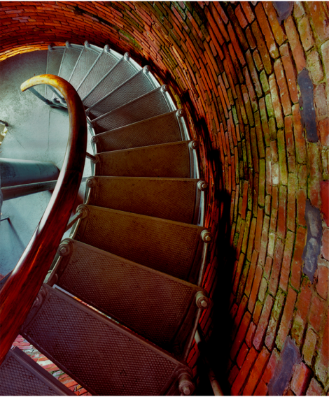 Interior Staircase - Gay Head Lighthouse