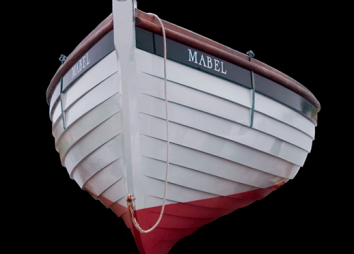 Wooden Boat "Mabel Bow"