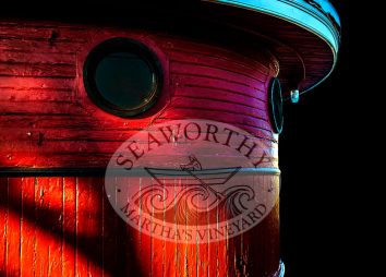 Colorful Tug Boat Photographic Art by Jeff Serusa